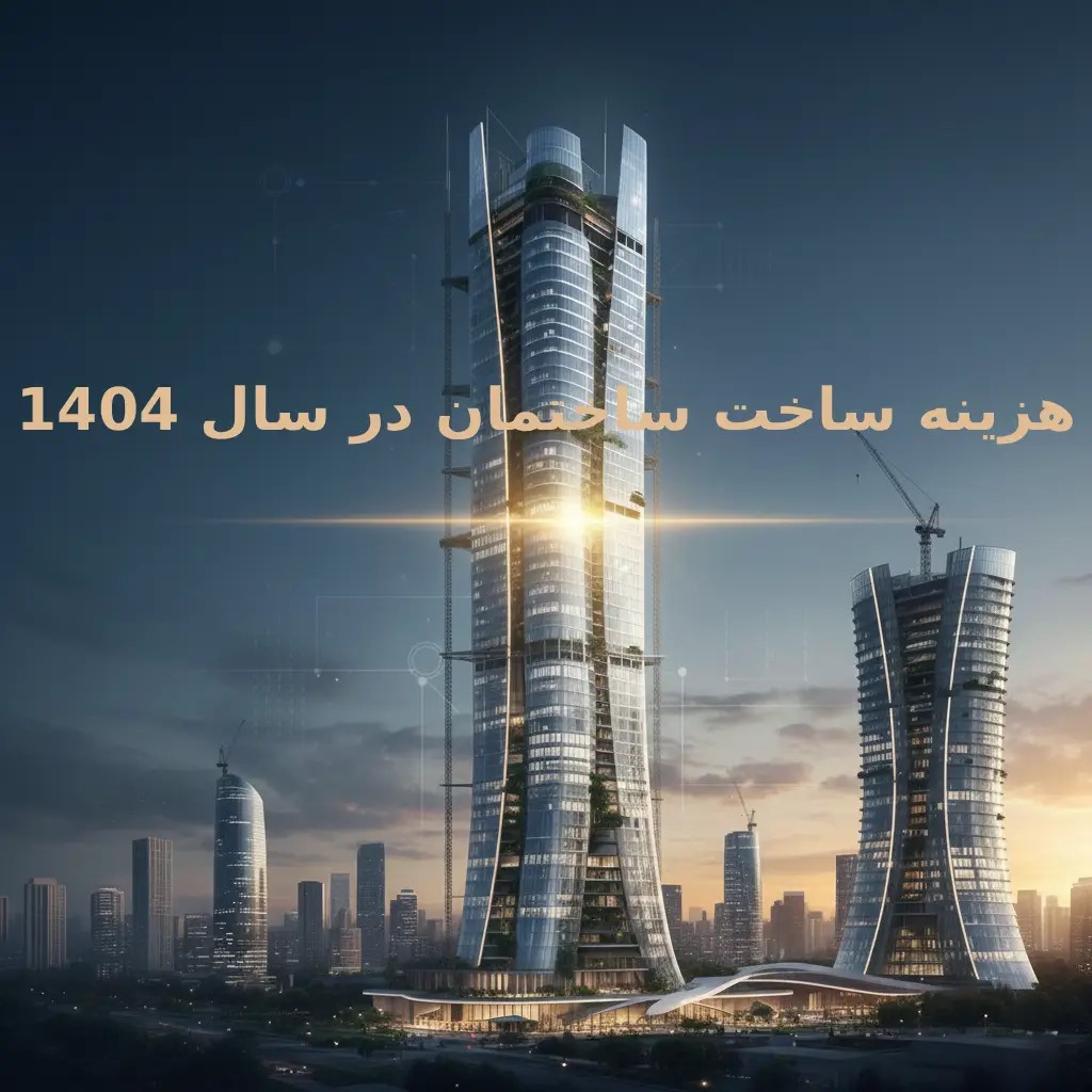 هزینه ساخت ساختمان لوکس در سال ۱۴۰۴ | راهنمای جامع هفت سازه